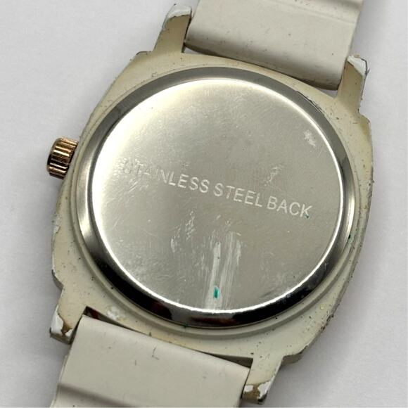 White & Gold Men's Watch - Picture 4 of 4